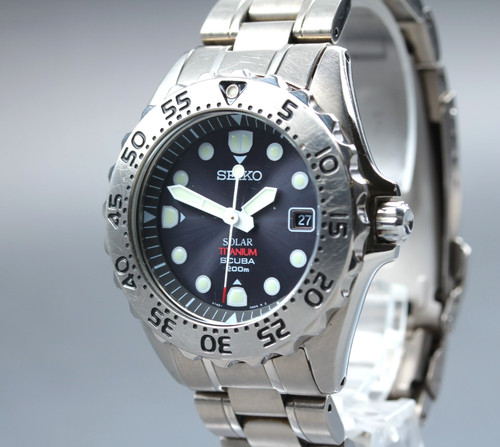 Fast neuwertig seiko solar - [fast,