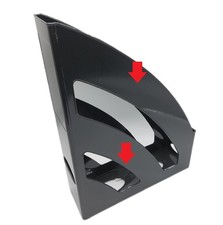 Waytex Zeitschriftenhalter Bürobedarf 931060 Praktisch Ordner Organizer für Schr