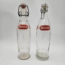 2× Alte Serino Limoflasche 0,5l - Lentner Frauenvils (Oberfranken)