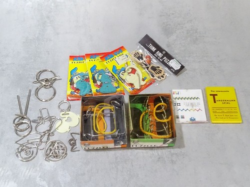 Konvolut vintage geduldspiel - vintage,