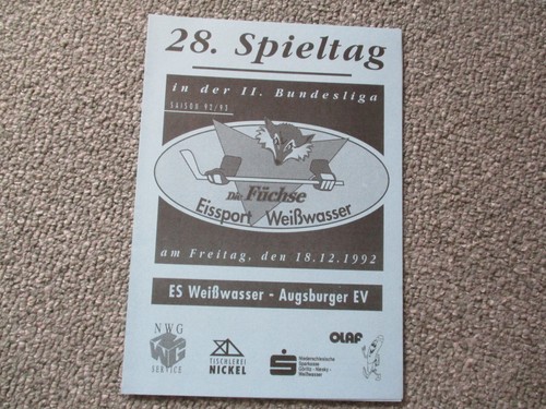 Programm weisswasser - ,