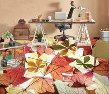 3D Rote Blätter 3945