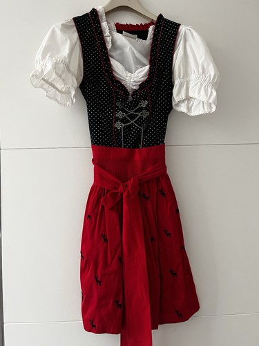 Dirndl trachtenkleid mit - dirndl,