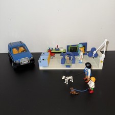Playmobil Tierarztpraxis 4346 MRT CT Röntgen Hunde Schildkröte & Auto Jeep 5223