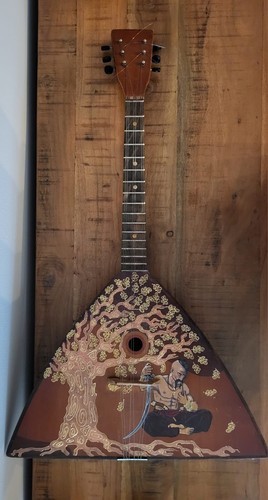 Kosakenmotiv balalaika aus - kosakenmotiv, der