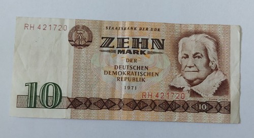 Banknoten mark 1971 - -,