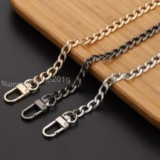 3 Pcs Taschenkette Taschenriemen Kette Tragegurt silber hellgold schwarz NEU