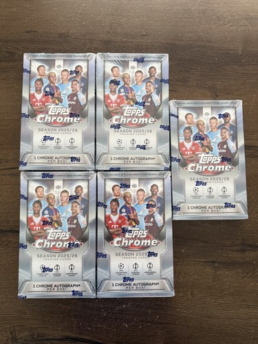 2025 topps chrome - 2025-26, uefa