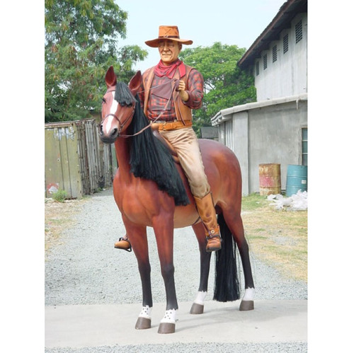 Cowboy mit pferd sheriff - mit,
