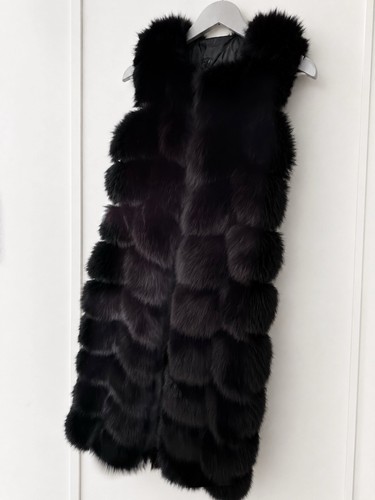 Fashion damen pelz weste - weste, lang