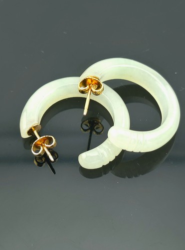 Große creolen ohrstecker gold - creolen,
