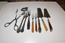 10 alte Besteckteile