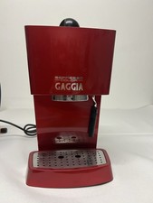 Gaggia Espresso Color Espressomaschine. Ä Circa 2000 Rot. Reparatur Bedürftig.