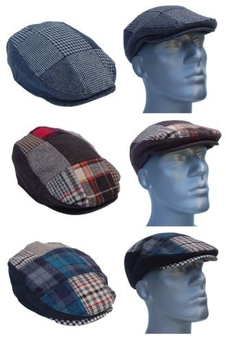 Cool4 patchwork flatcap irish - patchwork,