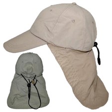 Fox Outdoor Sahara Cap Gobi Mütze Sonnenschutz mit extra langem Nackenschutz