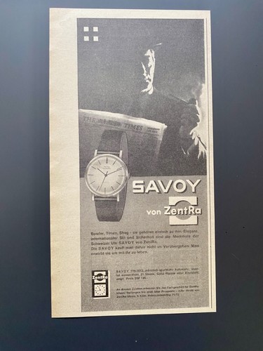 Zentra savoy 1966 vintage - zentra,