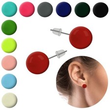 runde Kugel Ohrstecker