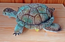 Steiff Schildkröte 2322/00 Vintage Sammler 1960er mit Knopf und Fahne Plüchtier