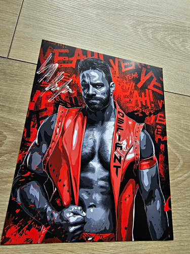 Wwe knight autogramm - la,