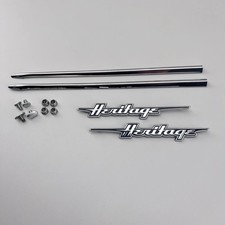 Harley Davidson Softail Heritage Emblem Logo Fender Leisten