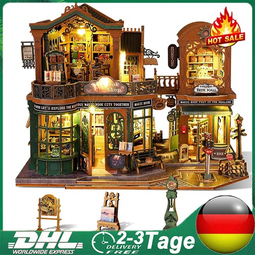 Diy miniatur holzpuppenhaus - diy,