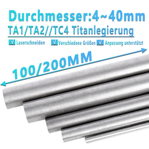 ø4 40mm ta1 - Ø4-40mm, titan