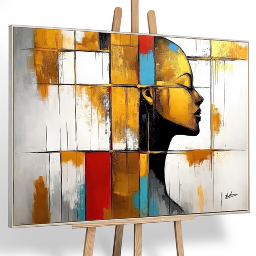 Leinwand bild abstrakt bunt - bild,