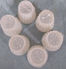 VINTAGE TUPPERWARE 6 x Pudding Förmchen Wackelpudding 