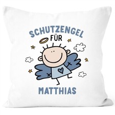 Kissen bezug schutzengel - schutzengel, mit