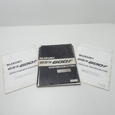 Original Suzuki GSX 600 F Werkstatthandbuch Reparaturanleitung Handbuch C0301