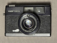 Porst 135 S Messsucherkamera, 38mm/2,7 Objektiv, Schwarz, Kleinbild