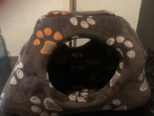 Trixie Katzen Höhle Iglu mit 2 Eingängen etwas verbeult,wenig genutzter Zustand