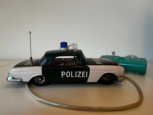 Blechspielzeug polizeiauto - blechspielzeug,
