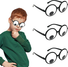 Lustige Brillen Wackelaugen Brille,Shaking Eyes Party-Brille, Lustige Googly Eye