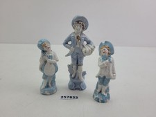 3x Porzellanfiguren Handbemalt