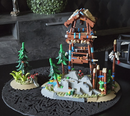 Lego moc wachturm - lego, –