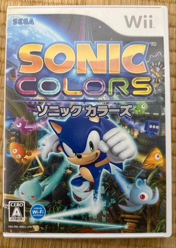 Sonic colors sega wii - sega, japan