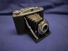 alte Kamera Fotoapperat Agfa Isolette II Compur Rapid