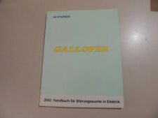 Hyundai Galloper 2.5L Diesel 2002 Schaltpläne Werkstatthandbuch