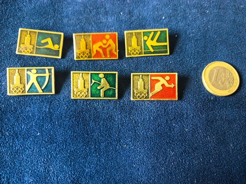 Sport pin stk olympiade 1980 - olympiade,