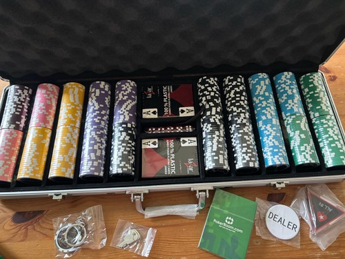 Poker set 500 chips - set,,