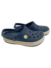 CROCS Badeschuhe Kinder Gr. 30 Blau Clogs Sandalen Casual Outdoor