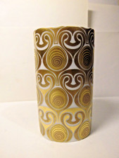 Rosenthal vase , Romanze in Gold , Björn Winblad ,studio line