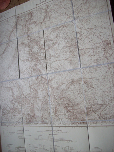 Topographische karte 1 - topographische,