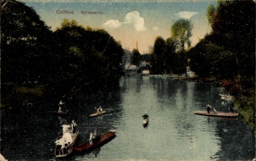 Cottbus der - ak, in