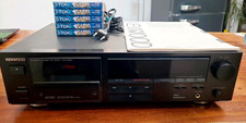 Kenwood Kassettendeck KX - 3010 inkl. 5 neue in OVP TDK Kassetten 