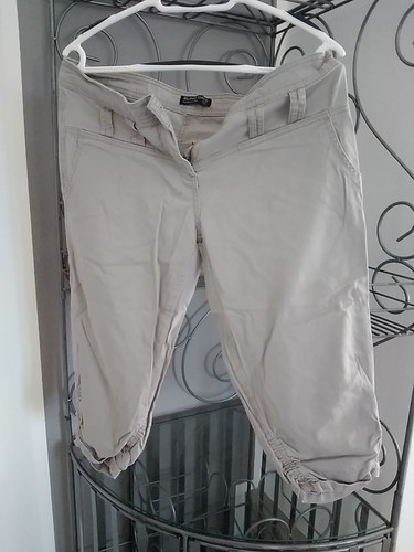 Sommerliche hose graubraun - 3/4,