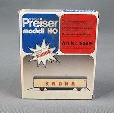 Preiser 30609 H0,1:87 Bausatz Zirkus Circus Krone Gerätewagen - ungeöffnet!