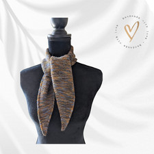 Handgestrickter Schal / Scarf