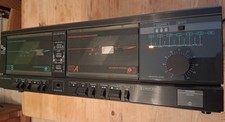 Schneider 6145 DC - Stereo Doppelkassettendeck - Defekt/Ersatzteil